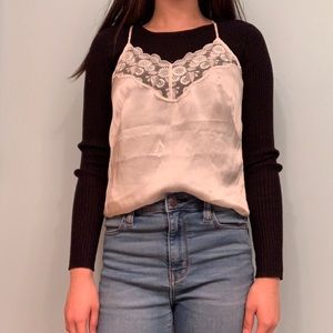 super stylish lacy cami!